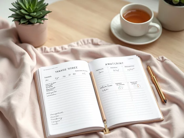 Guided Journals and Wellness Planners for Tracking Ovarian Cyst Symptoms and Self-Care